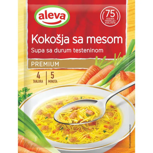 SUPA KOKOSIJA SA MESOM 45gr ALEVA ALEVA