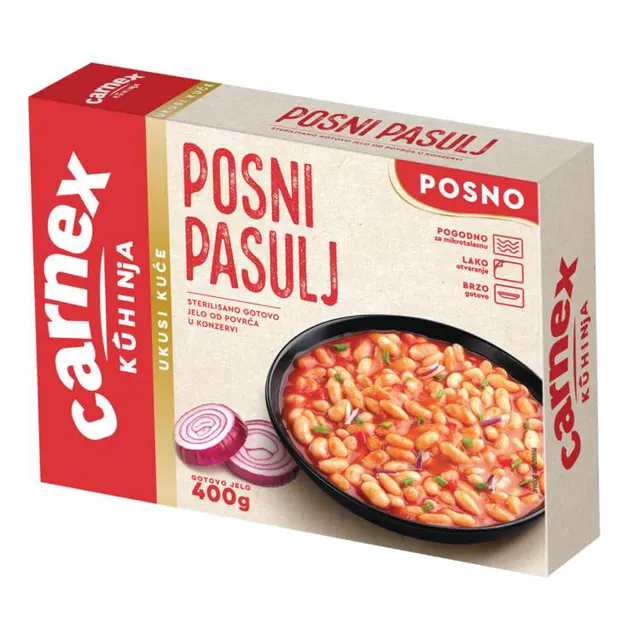 Posni pasulj Carnex 400g Carnex