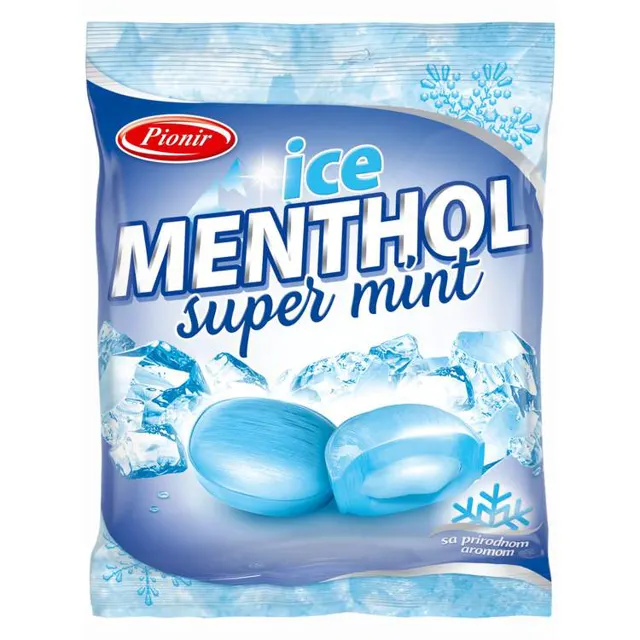 Bombona Ice Menthol Super Mint 100g PIONIR