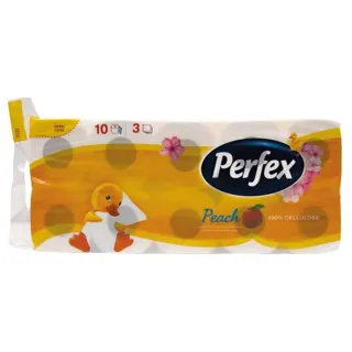 Toalet papir Perfex peach 3sl.10/1