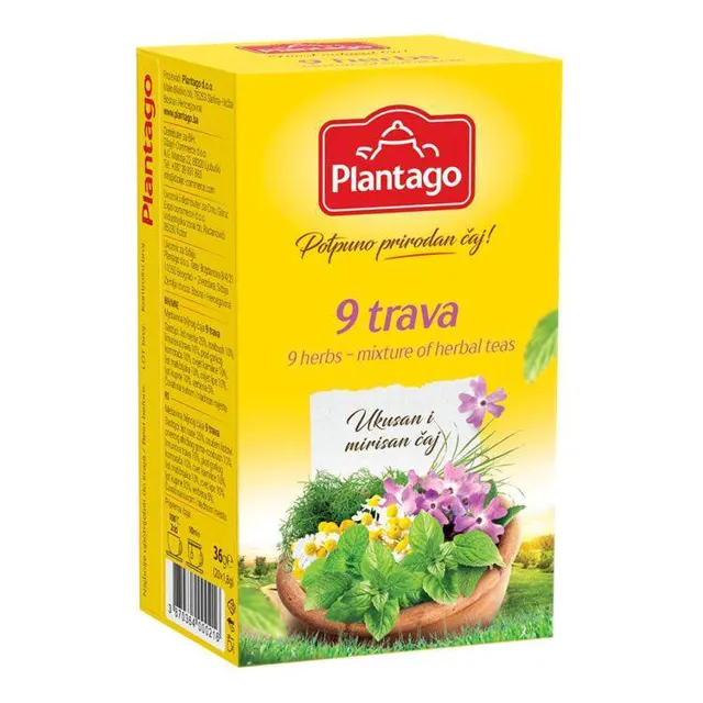 9 trava caj 36g #12 Plantago PLANTAGO