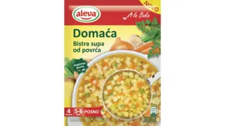 Domaca bistra supa od povrca Aleva 45g