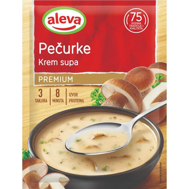 Krem supa od pecuraka Aleva 51g Aleva