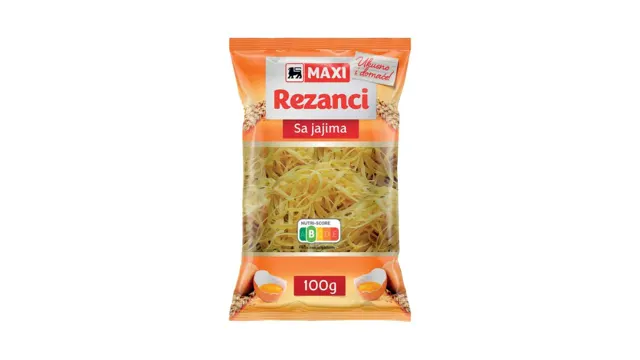 Rezanci sa jajima Maxi 100g Maxi