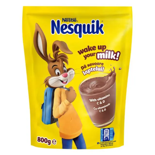 NAPITAK NESQUIK PVC 800gr NESTLE 1104112 NESQUIK