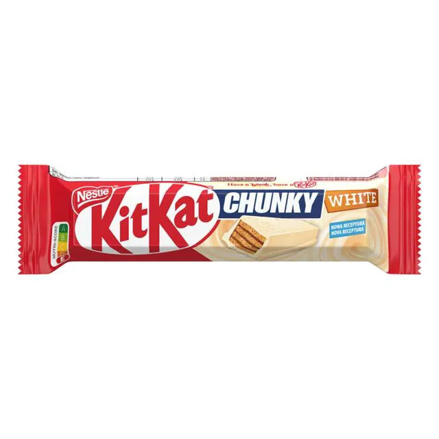KIT KAT CHUNKY 40g WHITE NESTLE
