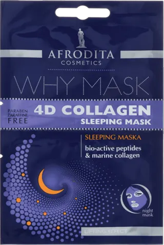 AFRODITA maska/lice 4D Collagen 2x6ml