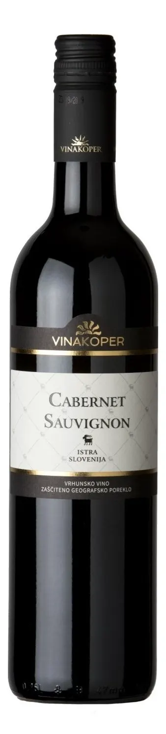 VINO CRVENO CABERNET SAUVIGNON VINAKOPER 0.75L