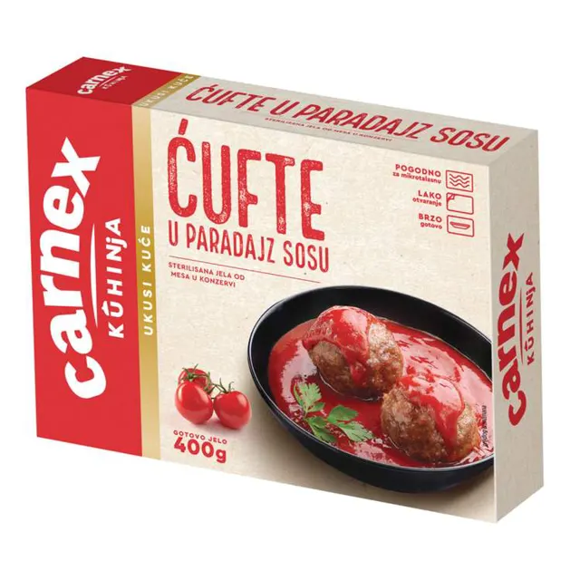 Cufte u paradajz sosu Carnex 400g Carnex