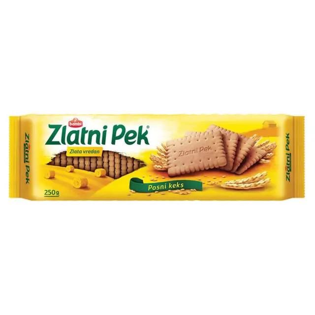 KEKS ZLATNI PEK 250gr BAMBI ZLATNI PEK