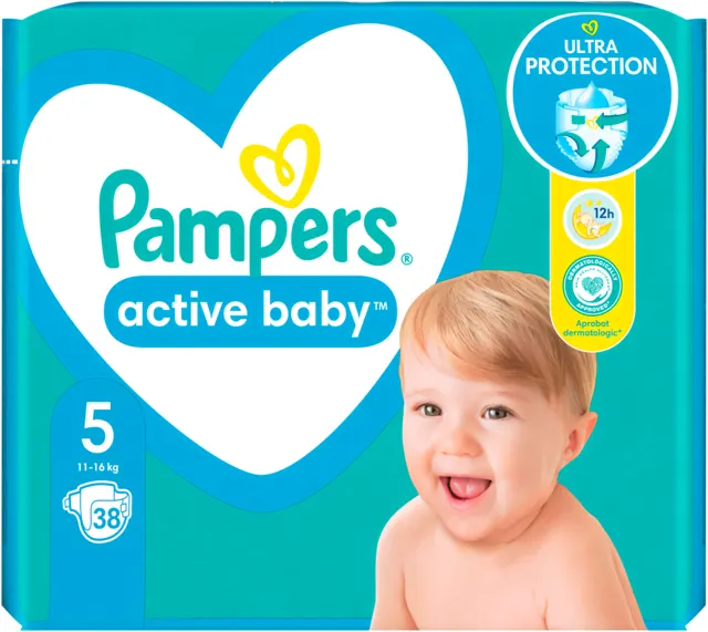 PELENE PAMPERS 5 VPM 11-16KG 38/1 PAMPERS