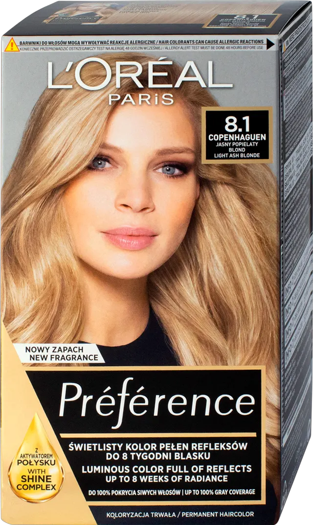 Farba/kosu prefer.copenh L'Oreal 8.1 8,1 l Loreal Preference