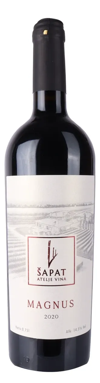 VINO CRVENO MAGNUS ATELJE SAPAT 0.75L MAGNUS