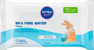 NIVEA BABY 99% voda vlažne maramice 57/1