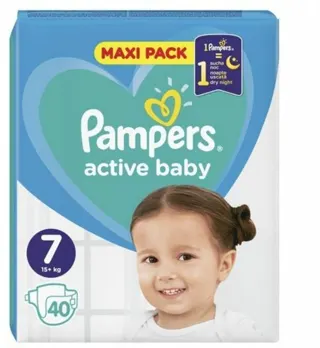 PELENE PAMPERS ACTIVE BABY 7 JPM 40KOM