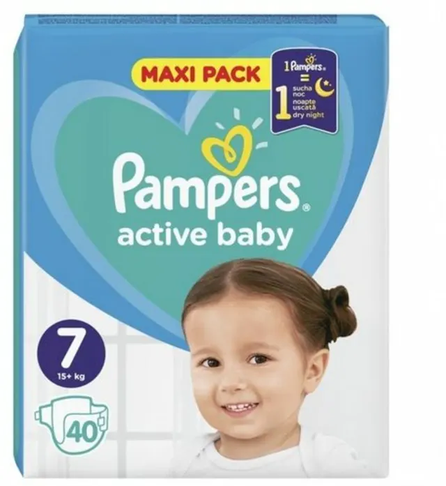 Pampers pelene VPP 7 extralarge 40/1 3 15 kg PAMPERS