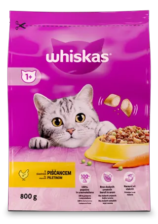 Briketi piletina Whiskas 800g