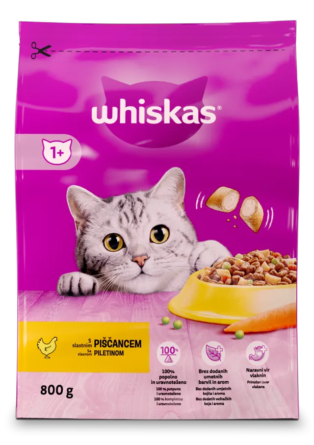 Briketi piletina Whiskas 800g Whiskas