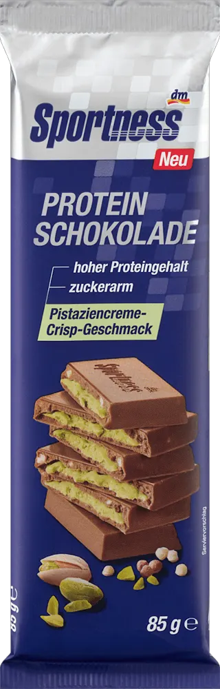 Sportness en. štanglica čokol./pist. 85g