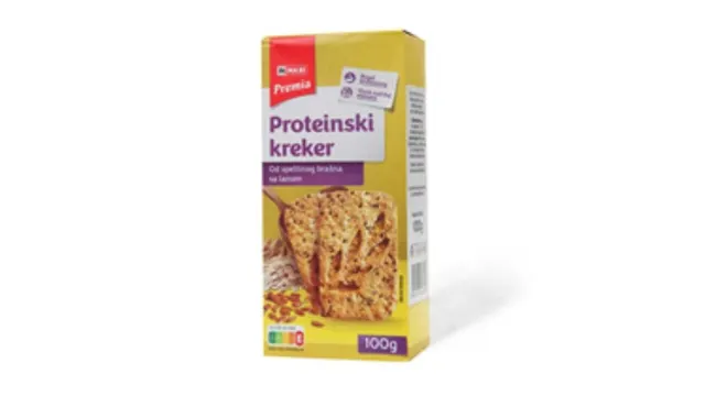 Kreker proteinski spelta&lan Maxi 100g Maxi