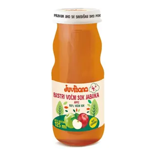 Juvitana bistri sok jabuka 125ml #12 Swisslion