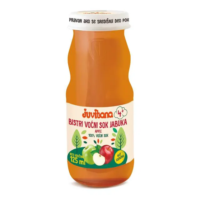 Juvitana bistri sok jabuka 125ml #12 Swisslion JUVITANA
