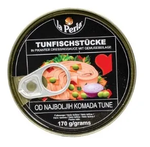 TUNJEVINA KOMAD U POVRCU 170gr LA PERLA