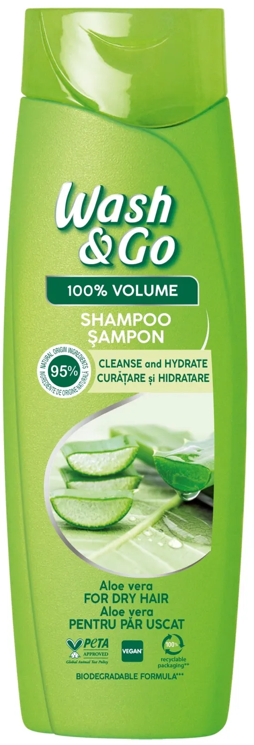 WASH&GO SAMPON ALOE VERA 180ml