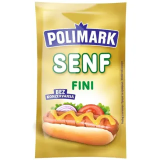 Senf Polimark fini kesa 45g