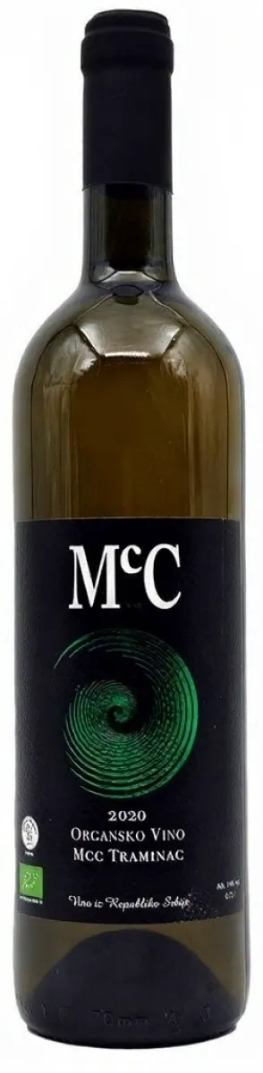 VINO BELO ORGANSKO TRAMINAC 2020 MCC 0.75L