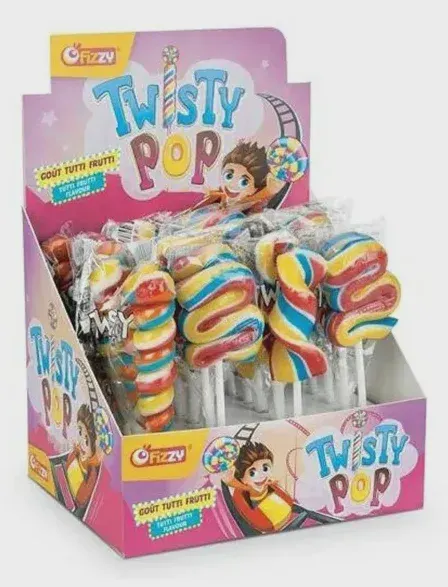 BOMBONE TWISTY POP 17G FIZZY