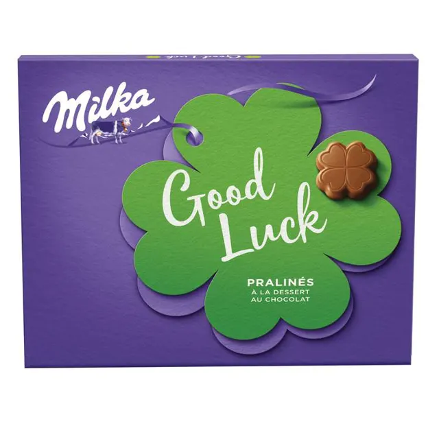 PRALINE MILKA GOOD LUCK CHOCO MOUSSE 110gr MILKA