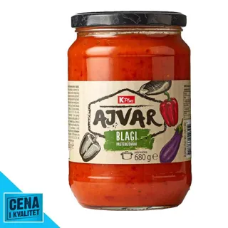 AJVAR BLAGI SA POVRĆEM 680G K PLUS
