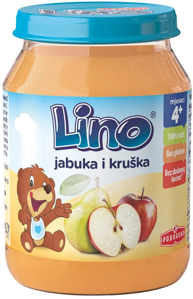 DEKASICA LINO JABUKA-KRUSKA 190gr PODRAVKA LINO
