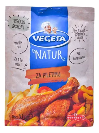 Vegeta natur za piletinu 30g Podravka 18