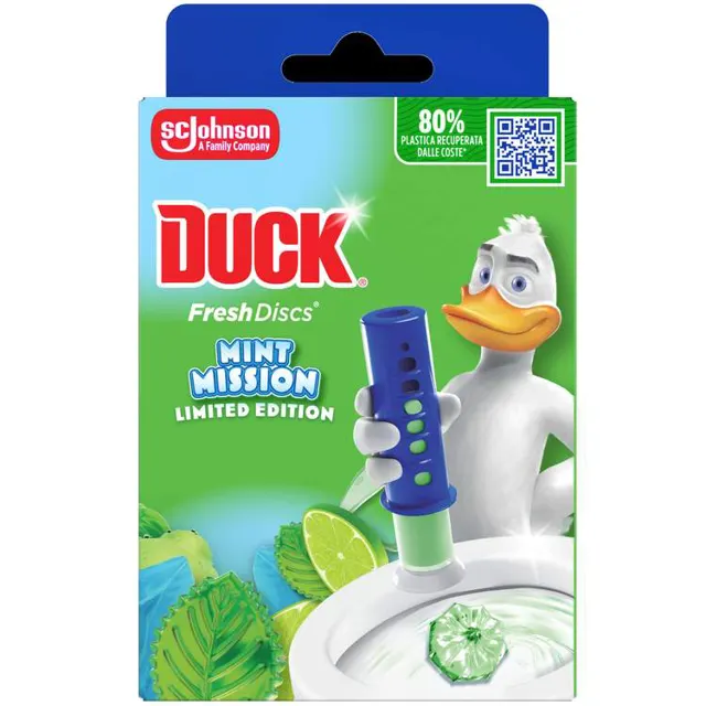 SRED.ZA ČIŠČENJE DUCK FRESH DISC MINT MISSION 36ML JW DUCK