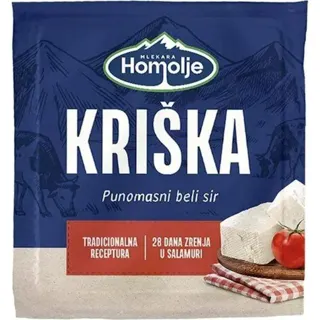Sir homoljski beli kriska Ekofil 200g