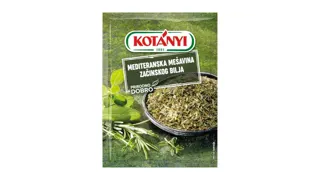 ZAČIN MEDITERANSKA MEŠAVINA KESICA 14G KOTANYI