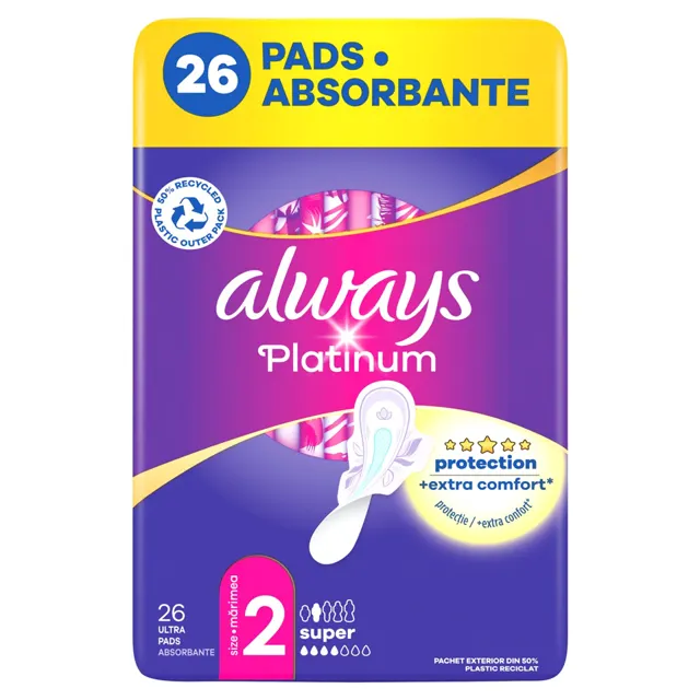 Ulosci Platinum Super 26 pcs Always Always pads