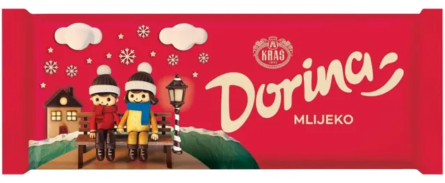 ČOKOLADA MLEKO BNG 160G DORINA DORINA