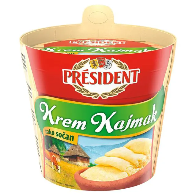 Kajmak mladi President 250g President