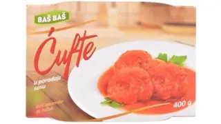 ĆUFTE U PARADAJZ SOSU BAŠ BAŠ 400G