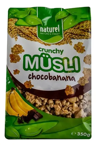 MUSLI COKOLADA I BANANA 350gr NATUREL