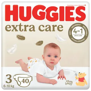 PELENE HUGGIES ESOFT JUMBO 40KOM VEL. 3 (5-9KG)