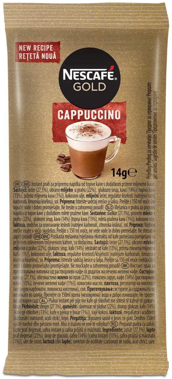 NESCAFE GOLD CAPPUCINO 14g NESCAFE