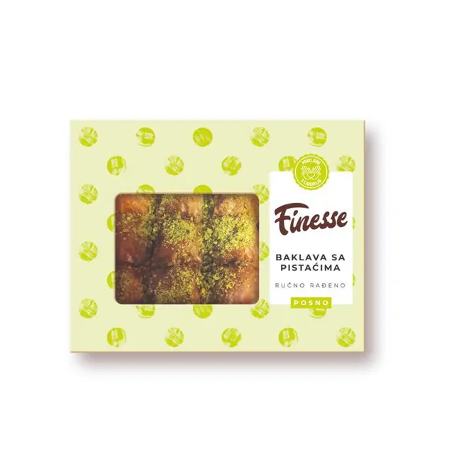 BAKLAVA PISTAĆI 500G FINESSE FINESSE