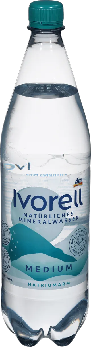 Ivorell mineralna voda medium 1l