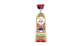 Srpski extra beli rezani hleb Klas 500g