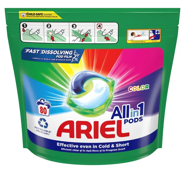 Ariel Color PODS kapsule 80w Ariel