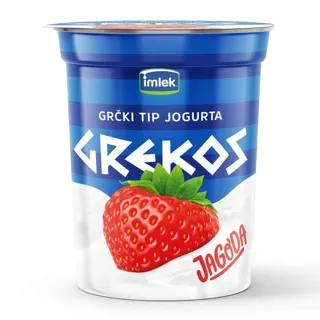 Grcki jog. Grekos jagoda 400gr